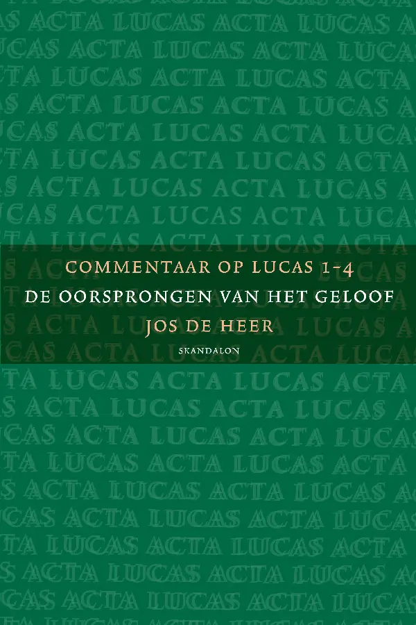 3-pak Commentaar op Lucas