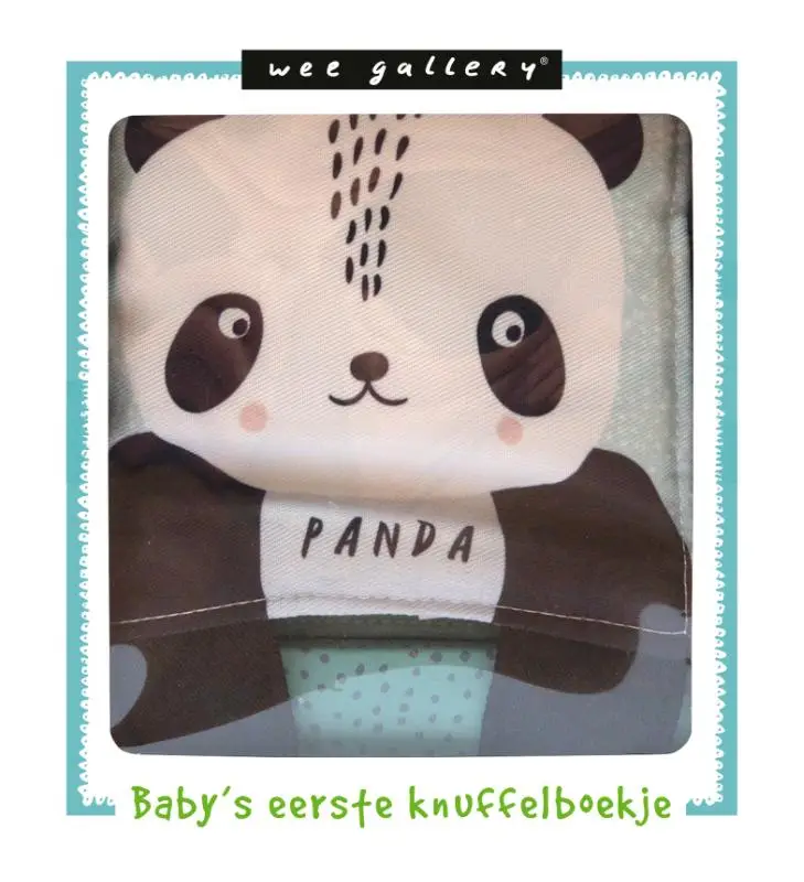 Knuffelboekje Panda