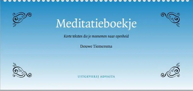 Meditatieboekje