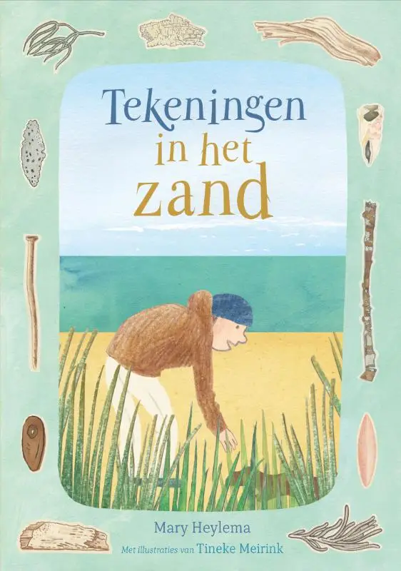 Tekeningen in het zand