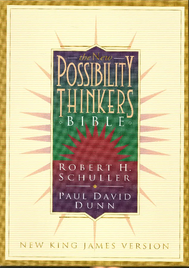 Possibility thinkers bible