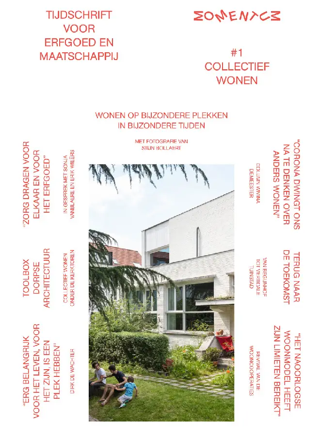 Momentum. Tijdschrift voor Erfgoed en Maatschappij. Collectief Wonen