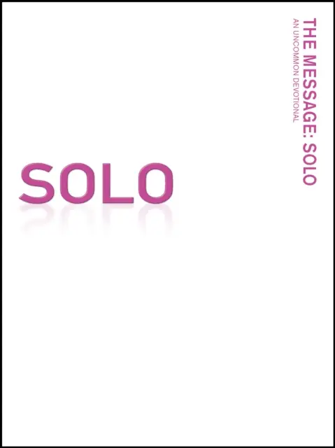 Message Remix Solo Devotional