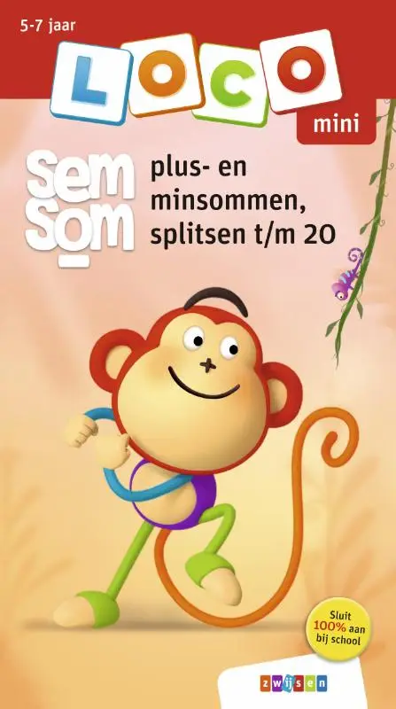 Semsom plus- en minsommen, splitsen tot 20