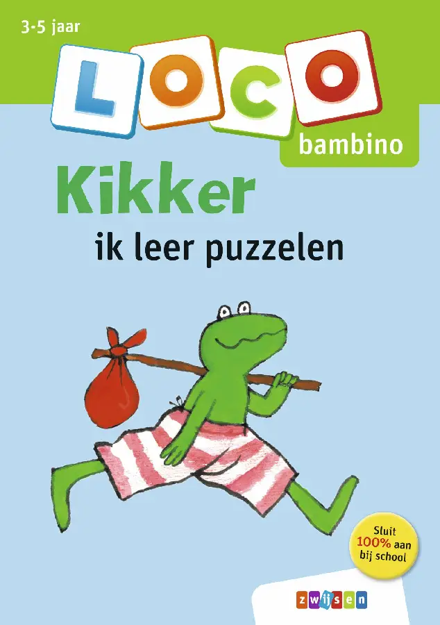 Kikker ik leer puzzelen / 3-5 jaar