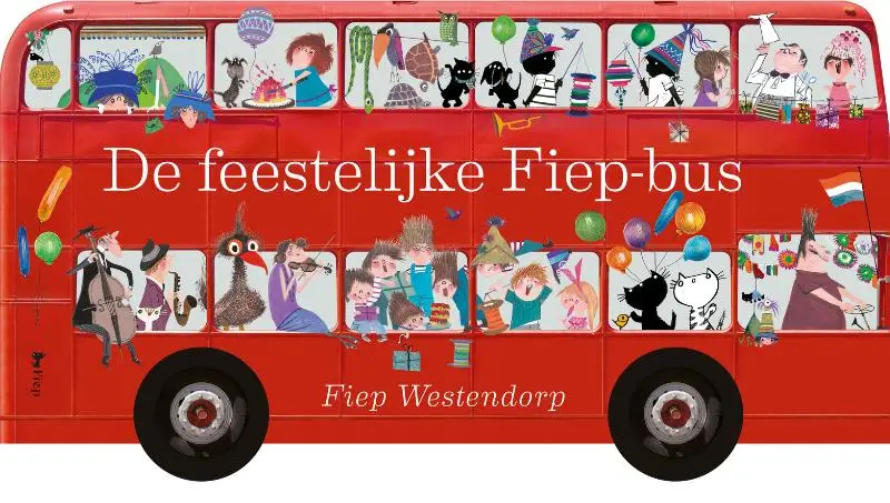 Feestelijke fiep-bus