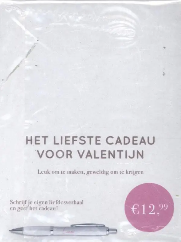Valentijn toonbankdisplay