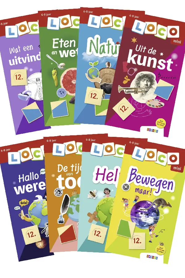 Loco mini pakket Code D (8 boekjes)