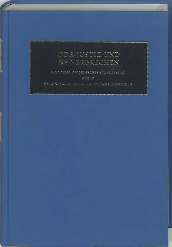 DDR-Justiz und NS-Verbrechen / VI Die Verfahren Nr. 1264 - 1326 des Jahres 1950