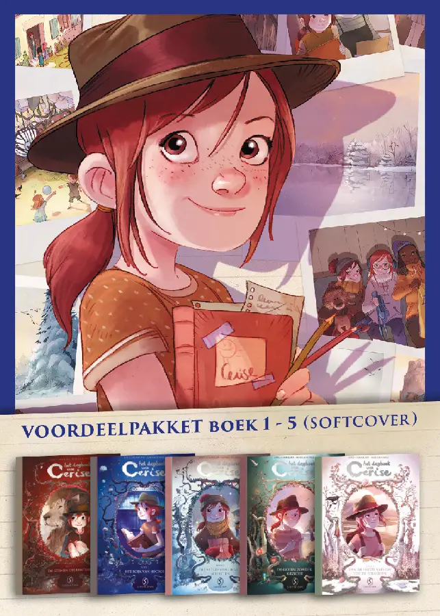 Het dagboek van Cerise: VOORDEELPAKKET 01 tm 05 (softcover)