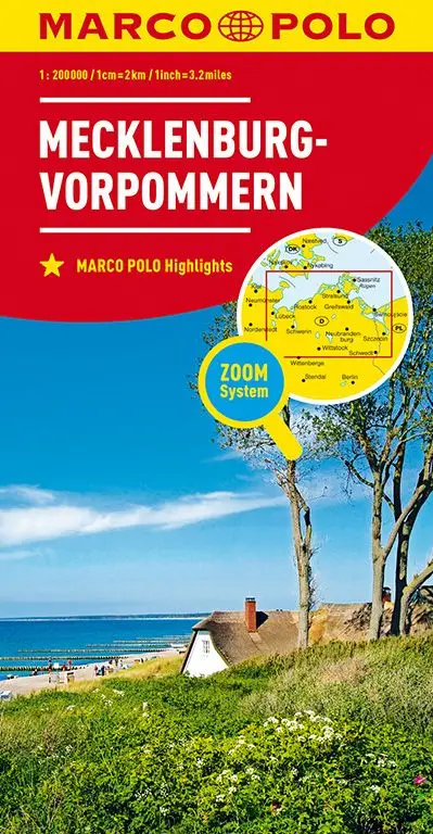 Marco Polo Wegenkaart 02 Mecklenburg - Vorpommern