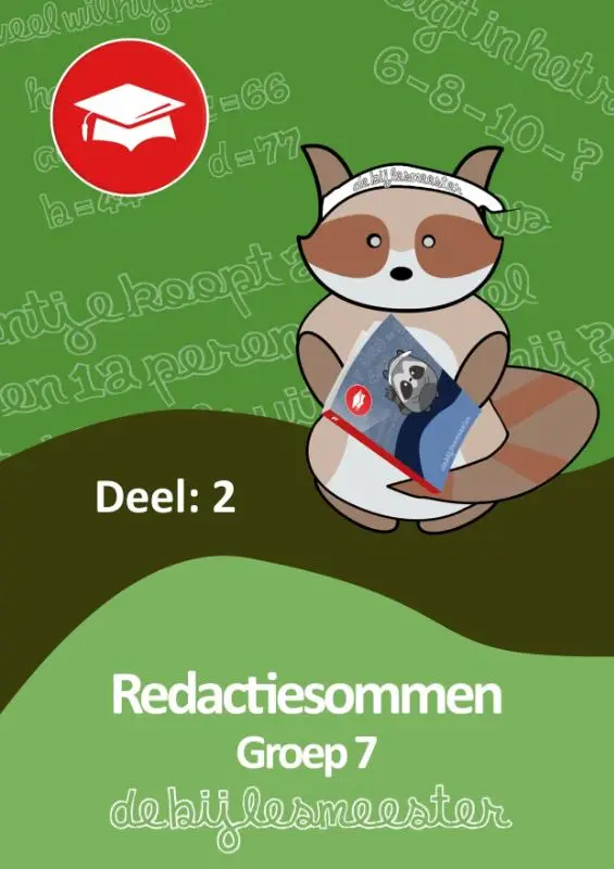Redactiesommen / deel 2 groep 7