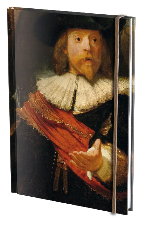 Notitieboek A5, harde kaft: De nachtwacht/The Night Watch, Rembrandt, Rijksmuseum Amsterdam