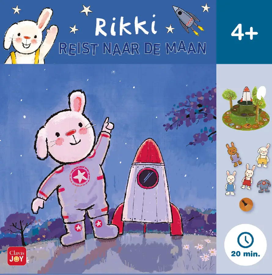 Gezelschapsspel Rikki reist naar de maan