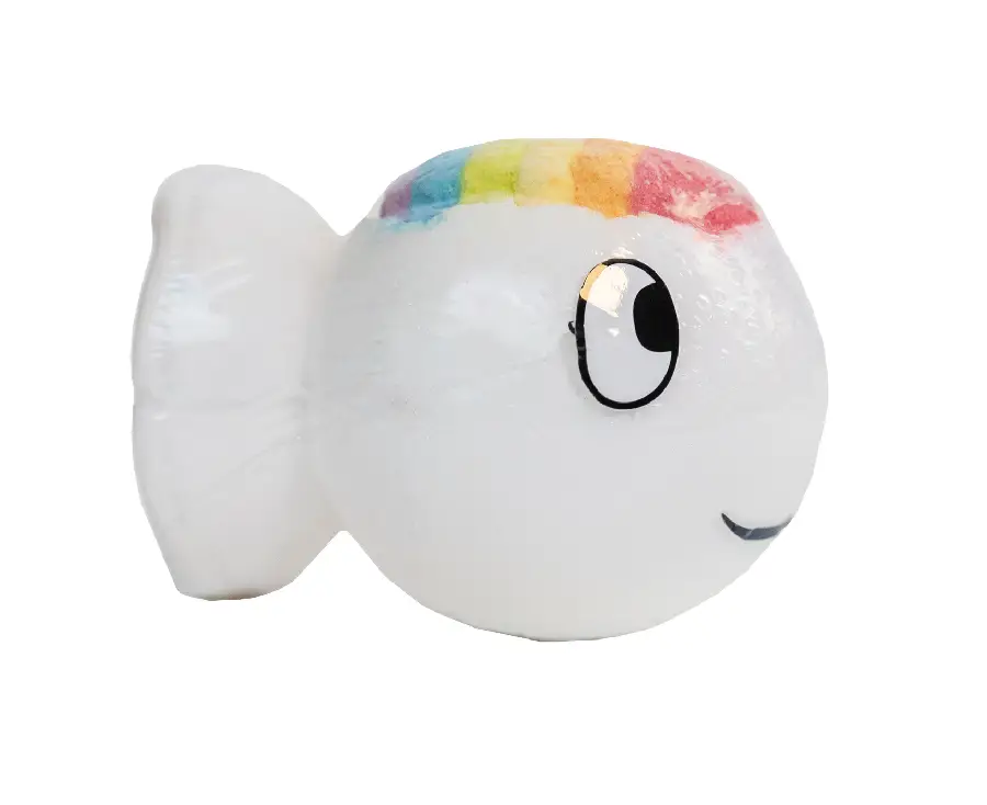 Klein wit visje bruisbal