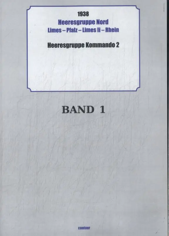 1938 Heeresgruppe Nord