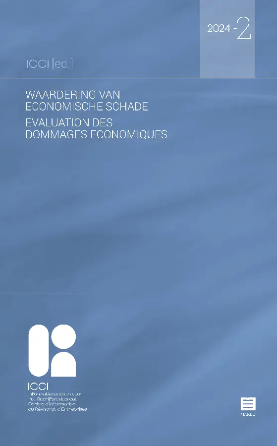 Waardering van economische schade - Évaluation des dommages économiques