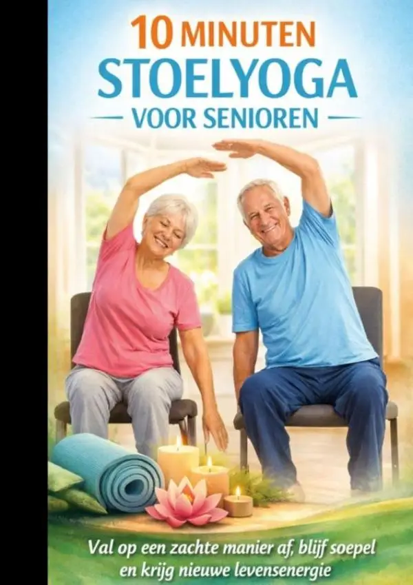 10 MINUTEN STOELYOGA VOOR SENIOREN Val op een zachte manier af, blijf soepel en krijg nieuwe levensenergie- Cadeau voor senioren