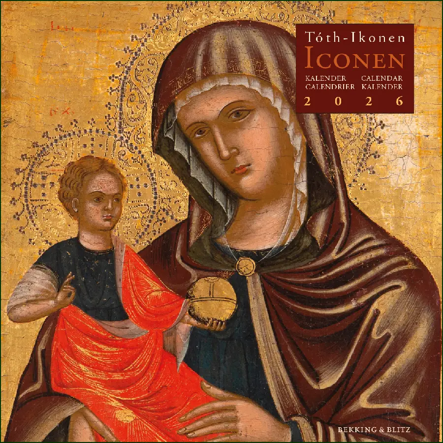 Iconen maandkalender 2026