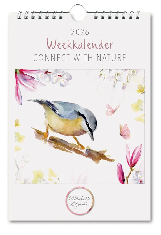Michelle Dujardin, Connect with nature, weekkalender 2026