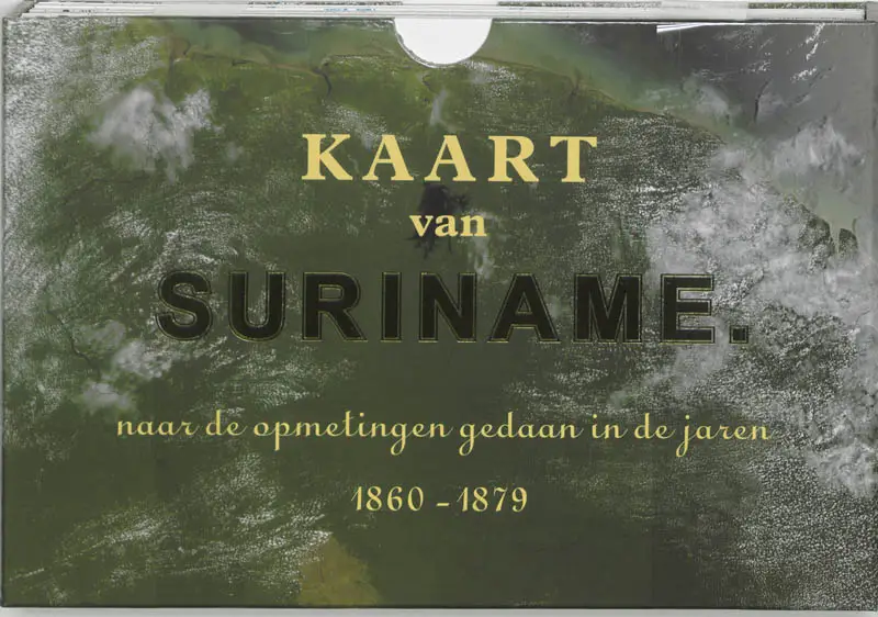 Kaart van suriname