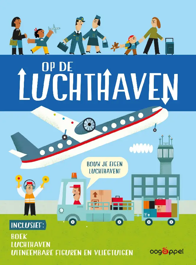 Op de luchthaven