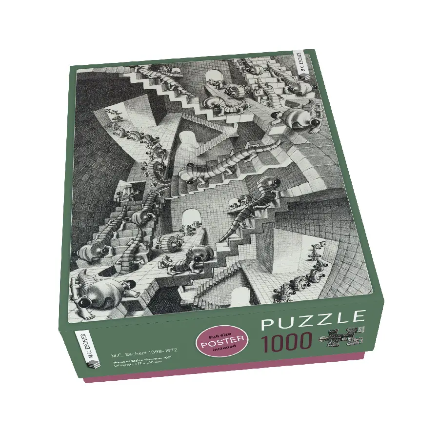 Puzzel 1.000 stHouse of Stairs M.C. Escher
