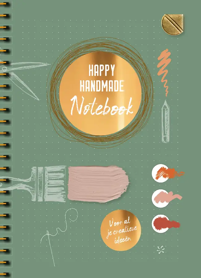 Happy Handmade Notebook