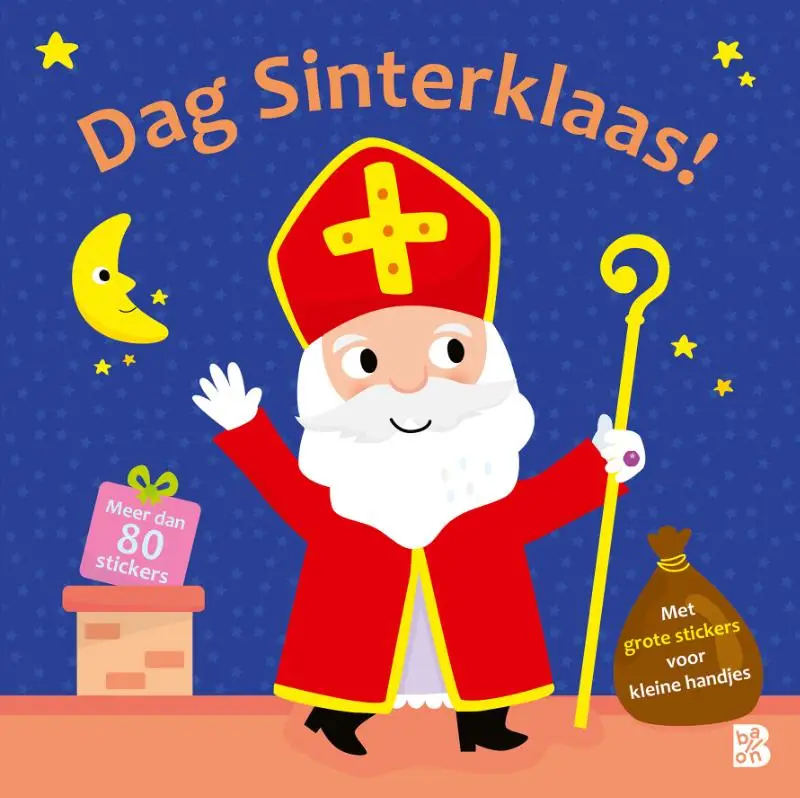 Dag Sinterklaas: stickerboek voor de kleintjes
