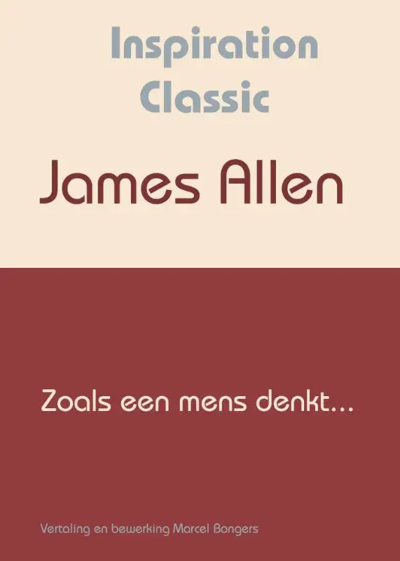 Zoals een mens denkt