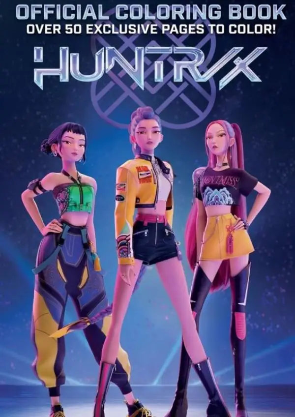 HUNTR/X Coloring Book - 50+ Exclusive Pages
