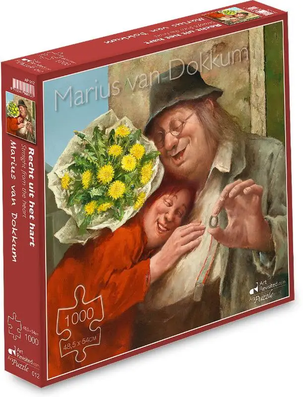 Marius van Dokkum-Recht uit het hart Puzzel 1000 stukjes
