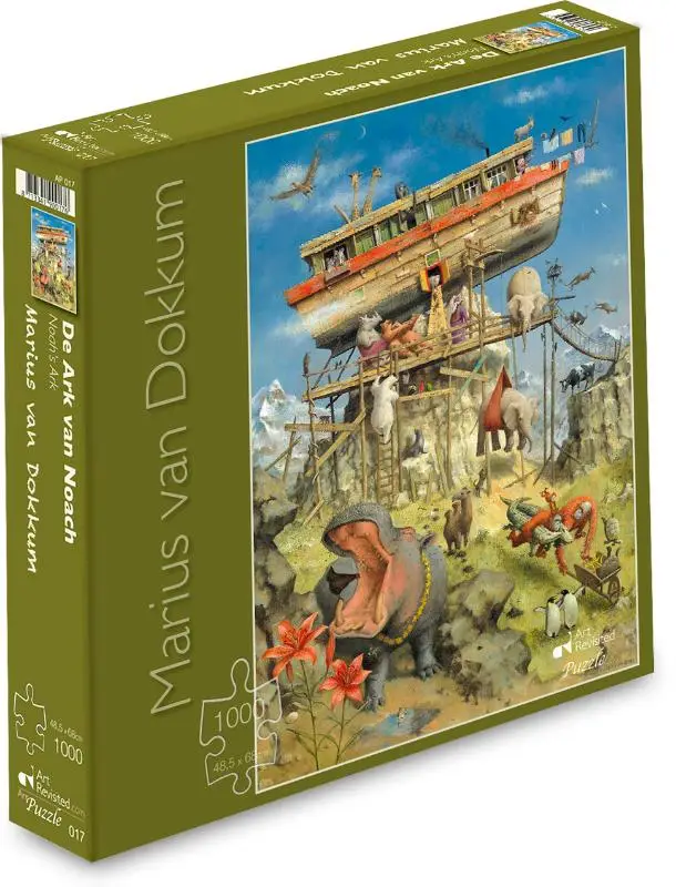 Marius van Dokkum-De Ark van Noach Puzzel 1000 stukjes
