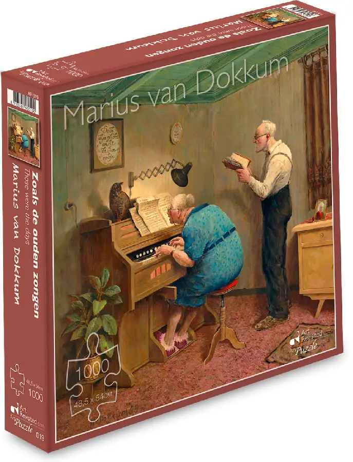 Marius van Dokkum-Zoals de ouden zongen  Puzzel 1000 stukjes