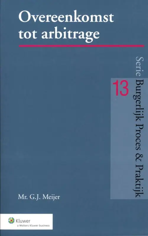 Overeenkomst tot arbitrage