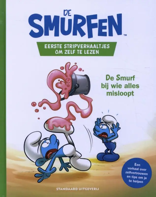 Eerste stripverhaaltjes om zelf te lezen - De Smurf bij wie alles misloopt
