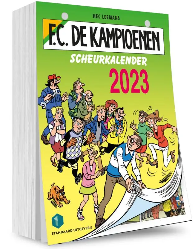 F.C. De Kampioenen Scheurkalender / 2023