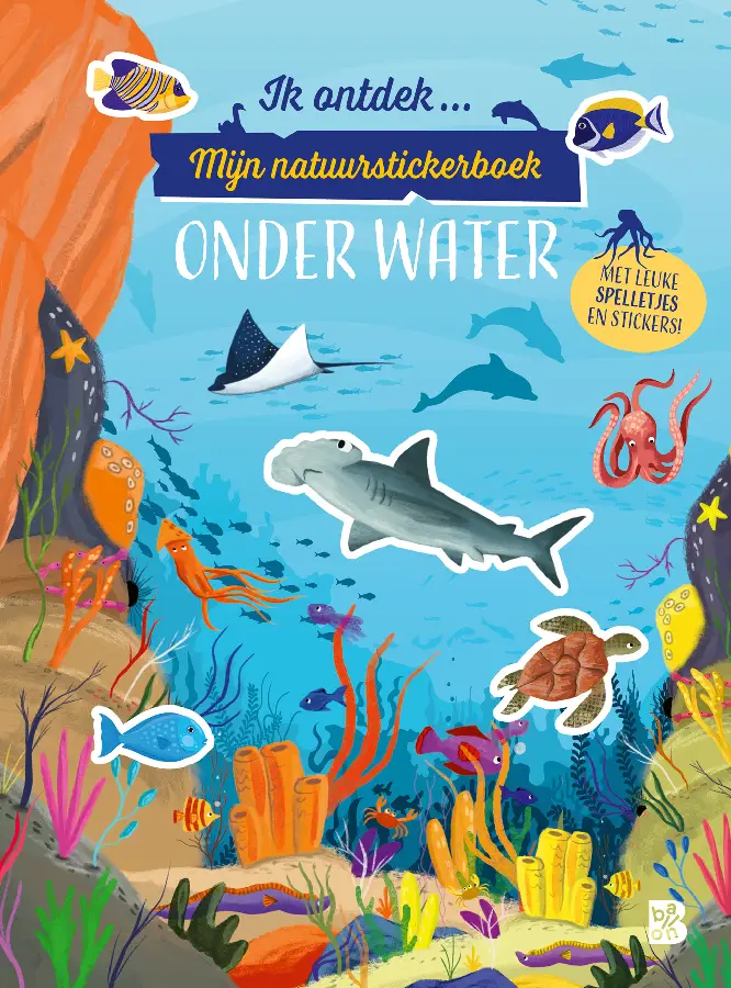 Mijn natuurstickerboek onder water