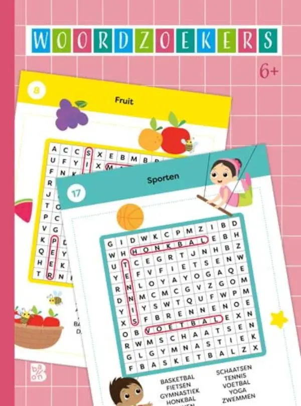 Woordzoekers 6+