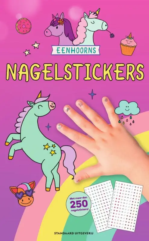 Nagelstickers Eenhoorns
