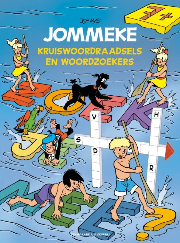 Jommeke Kruiswoordraadsels en woordzoekers