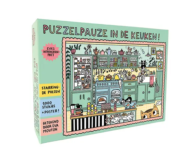 Eva's introvertenpret: Puzzelpauze in de keuken