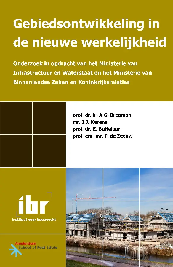 Gebiedsontwikkeling in de nieuwe werkelijkheid