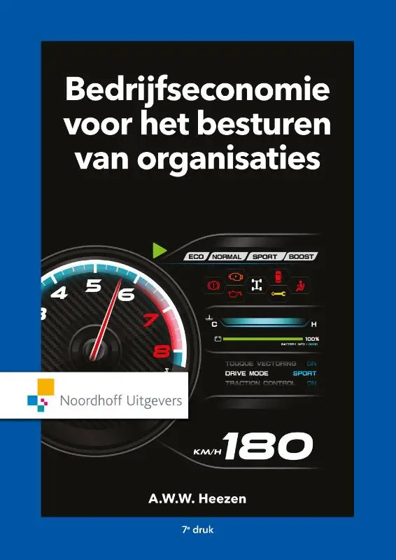 Bedrijfseconomie voor het besturen van organisaties