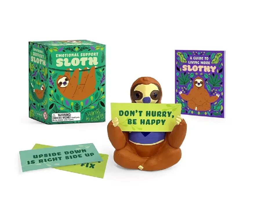 Emotional Support Sloth: Hang in There!