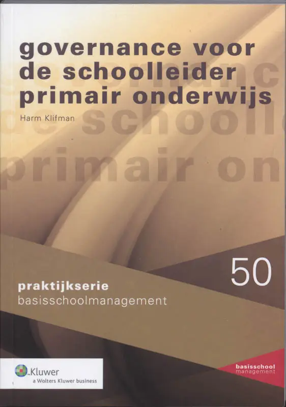 Governance voor de schoolleider primair onderwijs