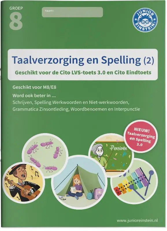 Groep 8 / Taalverzorging en Spelling / Oefenboek (2)