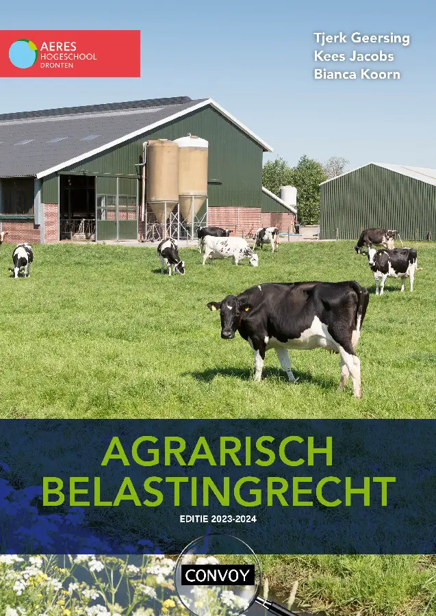 Agrarisch Belastingrecht / 2023/2024