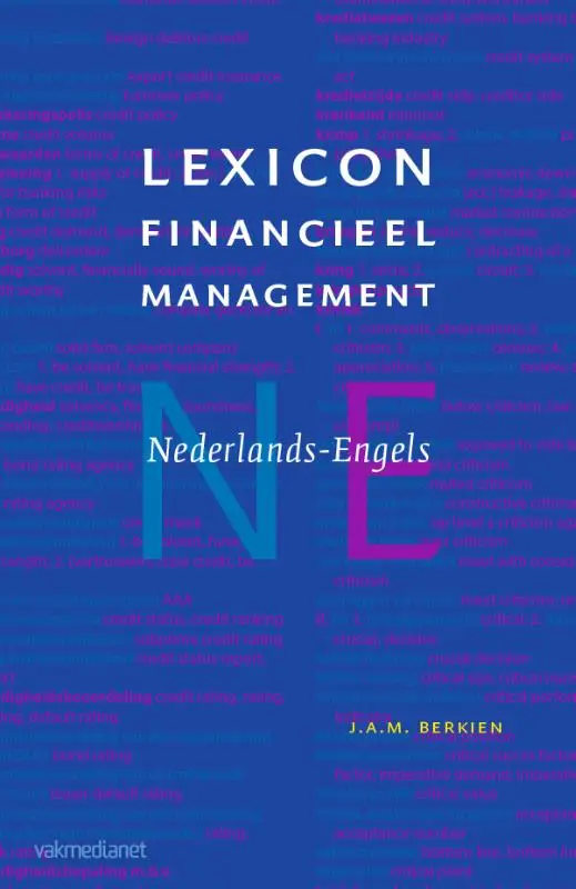 Lexicon financieel management E-N en N-E (set van 2 boeken)