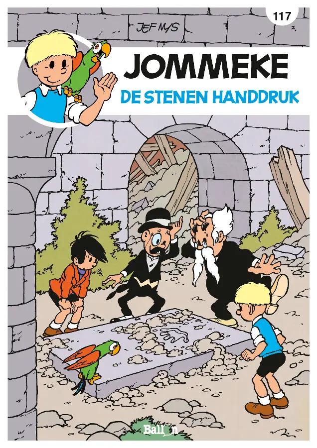 De stenen handdruk